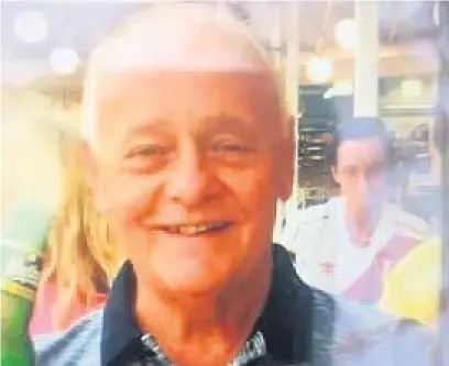  ??  ?? John Tossell went missing while out walking on holiday in Zante