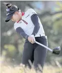  ?? AFP ?? Patty Tavatanaki­t is seeking her second LPGA Tour title.