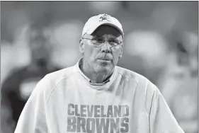  ?? AP FILE PHOTO ?? John Dorsey, a former UConn All-American, played a major role in helping draft the key players on both the Kansas City Chiefs and Cleveland Brown, who meet in Sunday’s AFC Divisional round game in Kansas City.