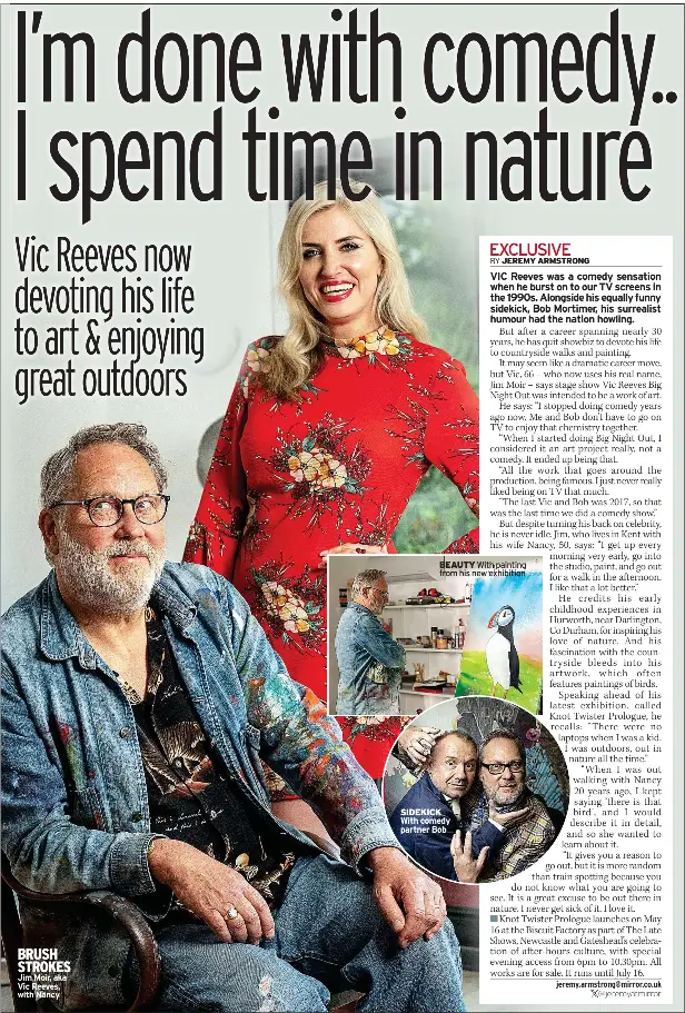 I’m done with comedy.. I spend time in nature - PressReader