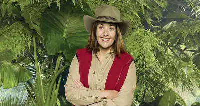  ??  ?? In Australia La deputata laburista Kezia Dugdale sul set dell’Isola dei famosi, ambientato in Australia