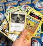  ?? F. Brenon / 20 Minutes ?? Les ventes de cartes Pokémon ont bondi de 574 % entre 2019 et 2020 sur eBay.