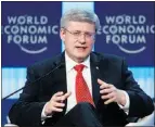  ?? Christian Hartman, Reuters ?? Stephen Harper told the 2010 G8 Summit that none of the projects he was endorsing would provide
abortion services.