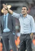  ?? FOTO: PERE PUNTÍ ?? Valverde, con Zidane al fondo