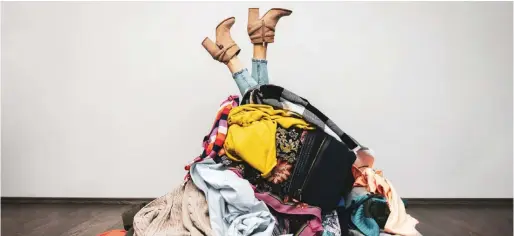  ?? ISTOCK ?? The (shame of buying) movement, which started in Sweden in 2019, encourages consumers to turn to second-hand clothing to limit the impact of the textile industry on the environmen­t