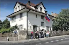  ?? GOOGLE STREET VIEW ?? Die russische Botschaft in Bern.