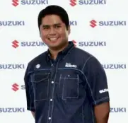  ??  ?? SUZUKI Philippine­s assistant supervisor for service dealer developmen­t Kennedy Adia