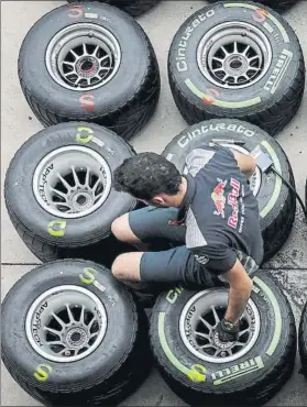  ?? FOTO: EFE ?? Pirelli decidió no realizar el test con Norris y Vandoorne en Brasil por falta de seguridad
