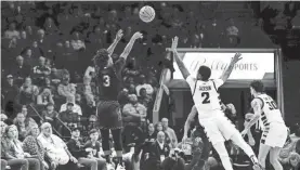  ?? CHRIS DAY/COMMERCIAL APPEAL ?? Memphis guard Kendric Davis shoots the ball during a game against VCU on Sunday in Memphis.