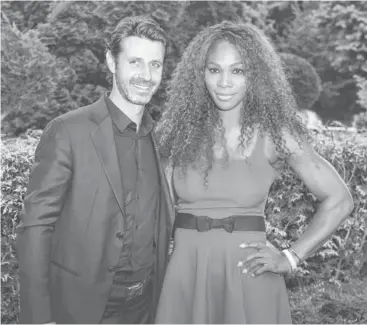  ?? CHRISTOPHE SAIDI, AFP/ GETTY IMAGES ?? Serena Williams says she found a kindred spirit in Frenchman Patrick Mouratoglo­u, whose coaching reminded her of her father’s. “We have the same forward way of thinking,” Williams said.