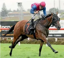  ?? PHOTO: TRISH DUNELL ?? Lizzie L’Amour was an impressive winner of the Gr I Herbie Dyke Stakes on Saturday at Te Rapa.