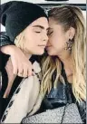  ?? INSTAGRAM ?? Delevingne y Benson