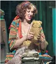  ??  ?? Miranda Hart excels as the wicked Miss Hannigan in Annie, her first musical