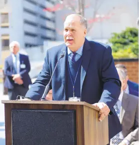  ?? AMY SHORTELL/THE MORNING CALL ?? Lehigh County Executive Phillips Armstrong, seen here in a file photo, released his fourth annual State of Lehigh County address Thursday.