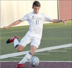  ?? Graham Thomas/Herald-Leader ?? Junior Eli Jackson was the MVP of the Class 6A state finals after scoring three goals in the Panthers’ 4-0 win against Mountain Home. Jackson is one of several returners for the two-time defending state champions.