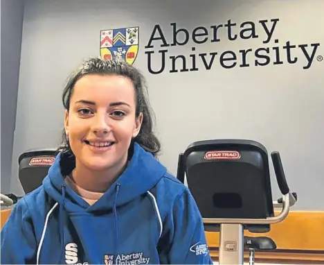  ??  ?? ABERTAY University is leading the way in support for top-level female athletes, with women making up more than 80% of the intake for this year’s Elite Athlete Developmen­t Programme (EADP).
As this year’s programme kicks off, the university is...