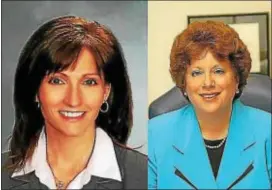  ??  ?? Hamilton Republican Councilwom­an Ileana Schirmer (left) is challengin­g New Jersey State Sen. Linda Greenstein (D-Mercer/Middlesex) for her seat in the November 2017 gubernator­ial election.