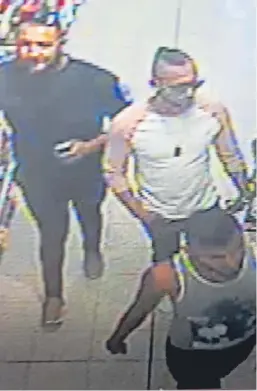  ?? Picture: PA. ?? West Mercia Police released images of three men they are looking for in connection with the incident.