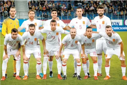  ??  ?? La selección de España suele ser una de las favoritas para ganar el título mundial