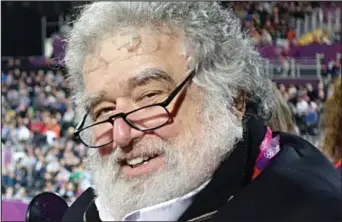  ??  ?? Spy: Fifa boss-turned-informant Chuck Blazer watches beach volleyball at London 2012