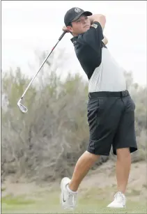  ?? Signal file photo ?? West Ranch’s Gunner Murray finished first at Foothill League’s second golf meet on Wednesday. The Wildcats placed on top.