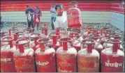  ?? PTI ?? The third upward revision in LPG prices in three months is set to severely hit the margins of restaurant­s and small food stalls.