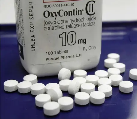  ?? AP FILE ?? NEW PLAN: A judge formally approved a plan Friday to turn OxyContin maker Purdue Pharma into a new company no longer owned by members of the Sackler family and with its profits going to fight the opioid epidemic.