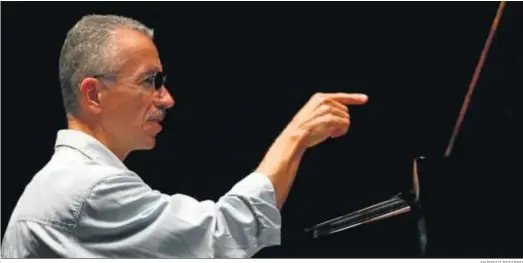  ?? ANTONIO PIZARRO ?? Keith Jarrett, en una visita al Teatro Maestranza en 2006.