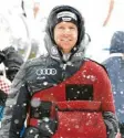  ?? Foto: dpa ?? Stefan Luitz kugelte sich in Adelboden die Schulter aus.