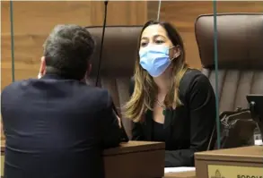  ?? RAFAEL PACHECo ?? María Inés Solís diputada del Partido Unidad Social Cristiana, presentó la moción para revivir la pesca de arrastre.