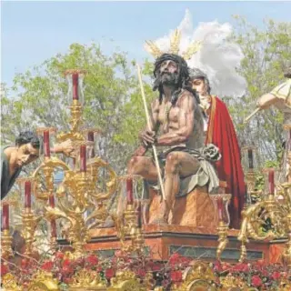  ?? // RAFAEL CARMONA ?? Jesús Humilde en la Coronación de Espinas, el Lunes Santo