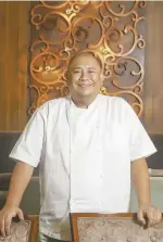  ?? ?? The multi-awarded, restaurate­ur, cookbook author, and celebrity Chef Tatung Sarthou