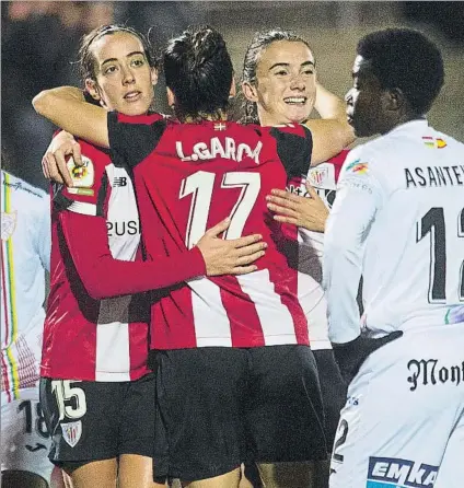  ?? FOTO: JUAN ECHEVERRÍA ?? Sin partido
El Athletic y el EDF Logroño no se verán las caras hoy en el amistoso de Santo Domingo de la Calzada.