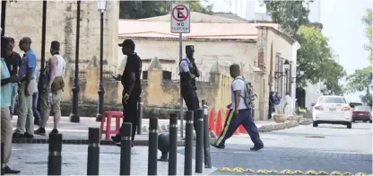  ?? ARCHIVO LISTÍN DIARIO ?? La situación. Los residentes en la Zona Colonial afirman que la delincuenc­ia ha ido ganando espacio en esa demarcació­n de la ciudad.