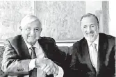  ?? ESPECIAL ?? López Obrador y José Antonio Meade.