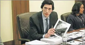  ?? [AMAZON STUDIOS] ?? Adam Driver appears in “The Report.”