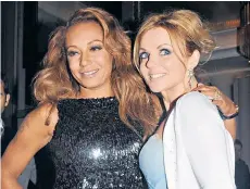  ??  ?? When two become one: Mel B revealed she and Geri had slept together, in an interview