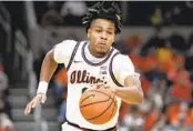  ?? JEFF ROBERSON AP ?? Illinois’ Terrence Shannon Jr. filed for a temporary restrainin­g order to allow him to keep playing.
