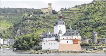 ?? SANDRA NOWLAN PHOTO ?? Along the Rhine — castles and vineyards.
