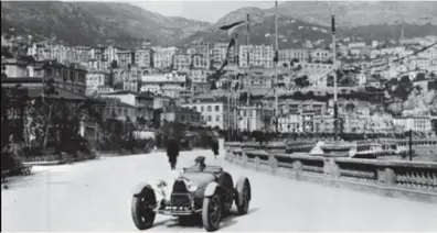  ?? FOTO PHN ?? 1929: de allereerst­e race in Monaco. Het tracé is nauwelijks gewijzigd.