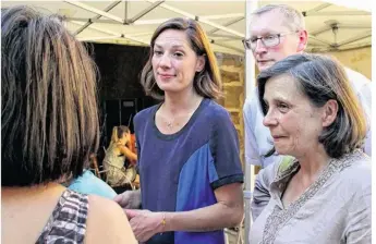  ??  ?? Ophélie Lerouge, « déçue », a remercié l’ensemble de son équipe de campagne.