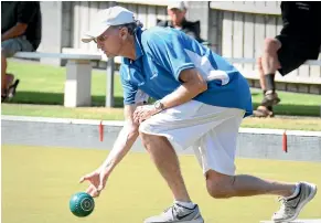  ?? GLENN JEFFREY/STUFF ?? Craig De Faria is eyeing up three straight Taranaki men’s open singles titles. He has 25 Taranaki bowls titles to his name across the different formats. (File photo).