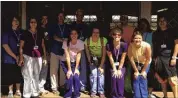  ??  ?? Some of the group with Lakeland First Baptist Church and Bartlett First Baptist Church making the mission trip to Nicaragua for the Way of the Cross Ministries for Medfest 2016 bonded over their personal experience­s. Some of the mission members who...