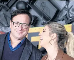  ?? AFP ?? US actor Bob Saget and his wife Kelly Rizzo attend the ‘MacGruber’ screening and premiere at the California Science Center on Dec 8, in Los Angeles.