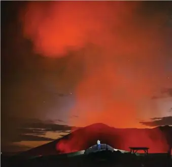  ??  ?? The Masaya volcano in Masaya. More than 150 years after his birth Dario remains beloved to Nicaraguan­s.