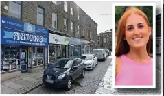  ?? Google Maps ?? ●● Sophie Nash (inset) is one of a series of f traders d on Bank Street whose shops have been burgled