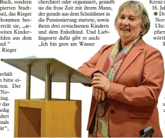  ?? Foto: Petra Plaum ?? Friederike Rieger hat viel zu erzählen.