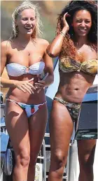  ??  ?? Claims: Lorraine Gilles and Mel B