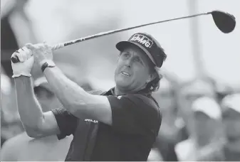  ??  ?? Mickelson: British Open competitor