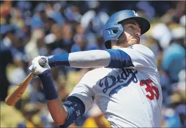  ?? Kent Nishimura Los Angeles Times ?? CODY BELLINGER got off to a blistering start in 2019 before cooling down late, including in the postseason.